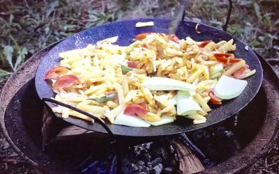 Carne al disco de arado. El asado de la Pampa