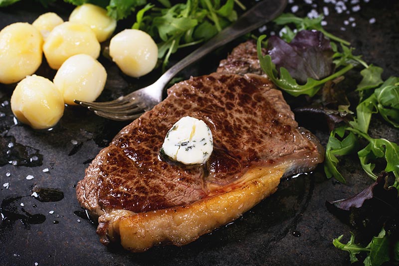 Receta bife argentino a la parrilla
