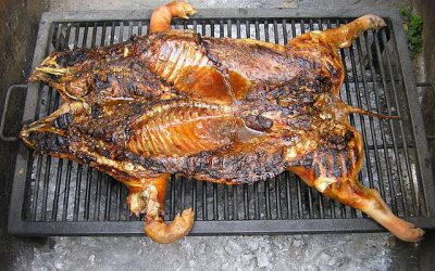 Receta para preparar lechón a la parrilla