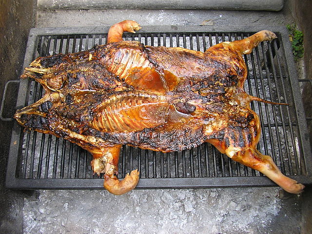 Receta para preparar lechón a la parrilla