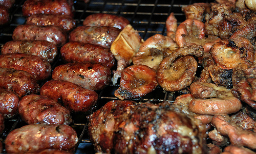 Las 6 achuras como parte del asado argentino