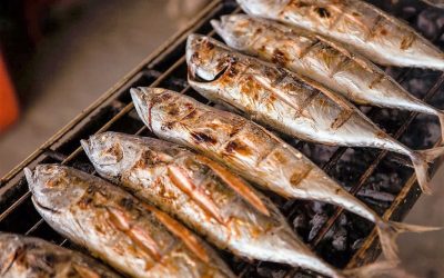 Pescado a la parrilla, otro manjar para tu evento