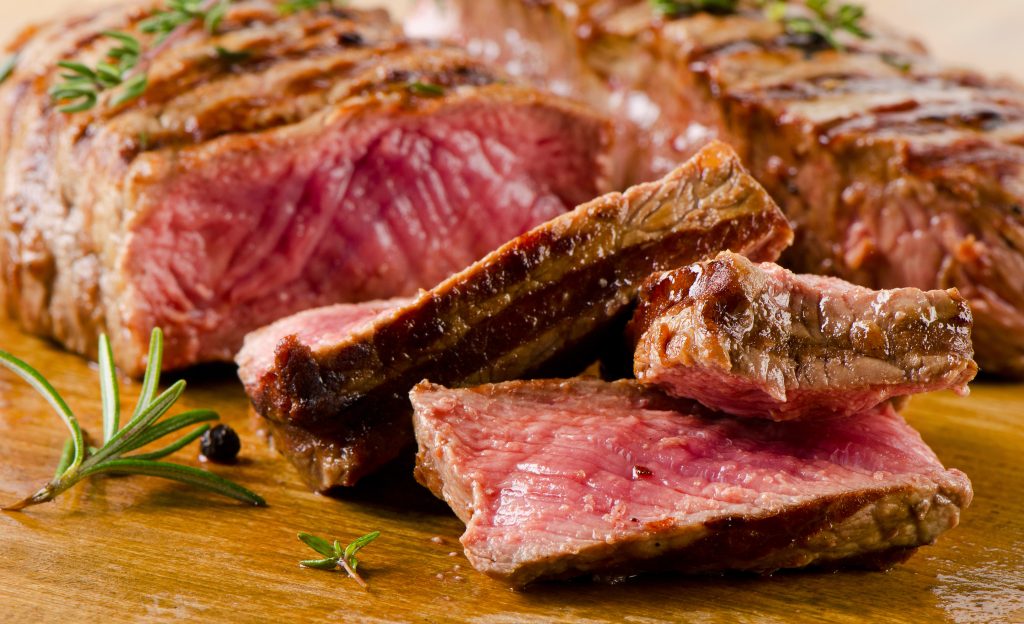 Puntos de cocción carne a la parrilla