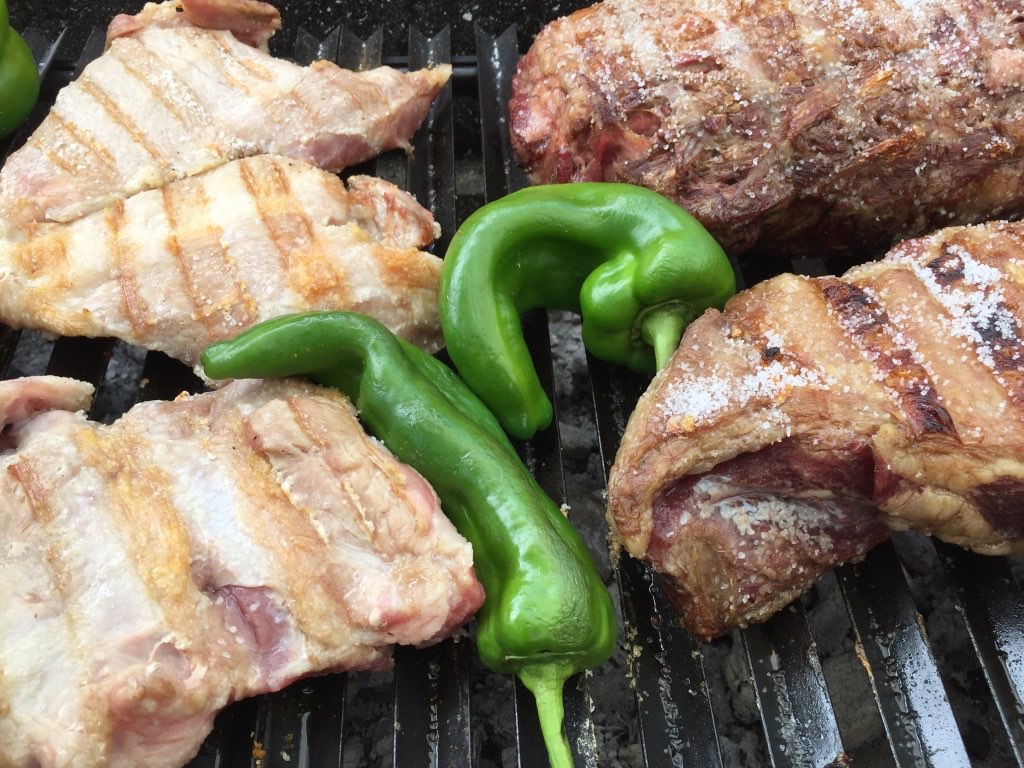 12 cortes de carne argentina y su equivalente en España 1 carnes argentina y pimientos a la parrilla