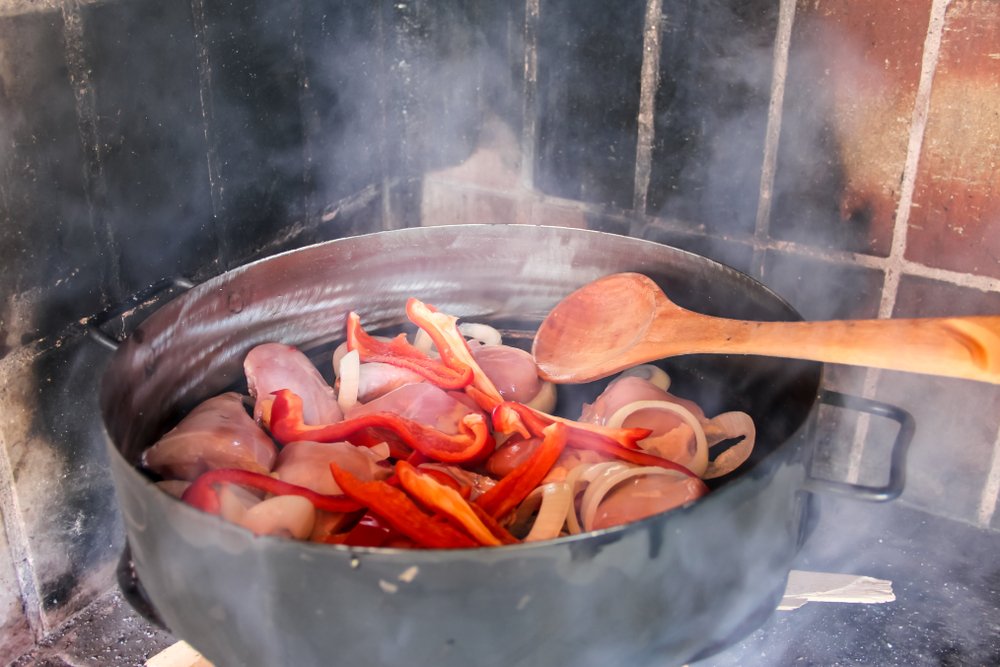 Receta de pollo al disco con cerveza