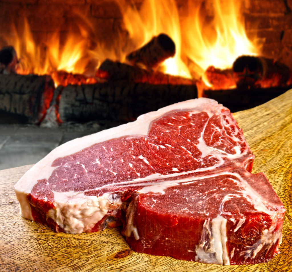 ¿Qué es el corte de carne T-bone? 1 T-bone steak premium listo para la parrilla