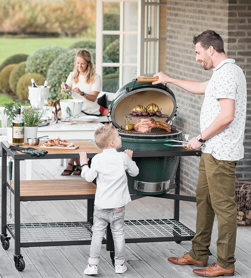 Tienda Brasas y Sabores big green egg parrilla argentina carbones y encendedores